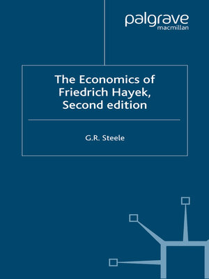 cover image of The Economics of Friedrich Hayek